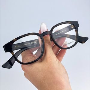 Gucci GG1343O 002 Eyeglasses Dark Havana Oval Unisex